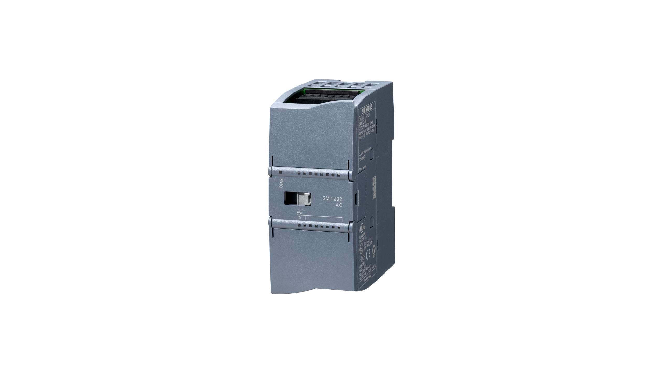 سیگنال ماژول خروجی آنالوگ زیمنس SM 1232, 2 AO, +/-10 V, 14-bit resolution, or 0-20 mA/4-20 mA با کد فنی 6ES7232-4HB32-0XB0